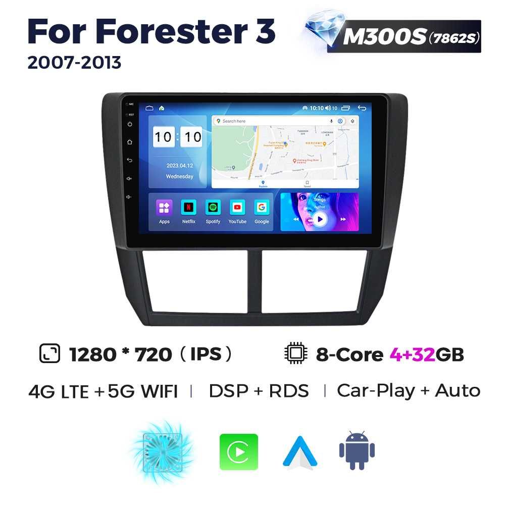 Штатна магнітола  Subaru Forester android GPS навігація