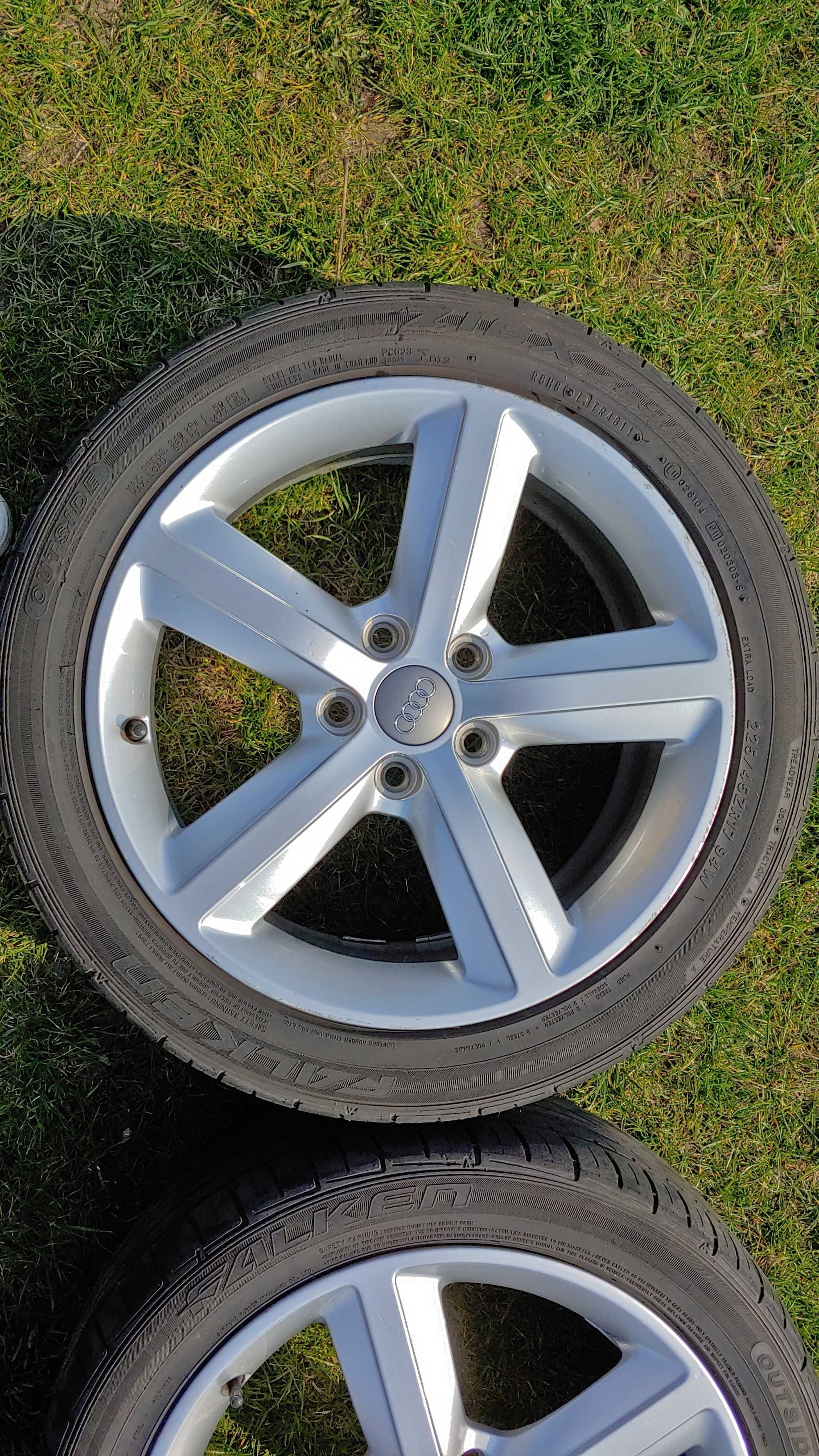 Opony koła Alusy Alufelgi Aluminiowe 17 Audi VW 5x112 S-Line Sline