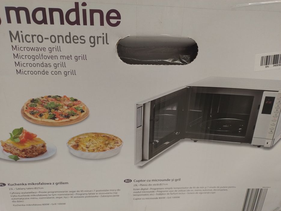 Kuchenka mikrofalowa Mandine nowa