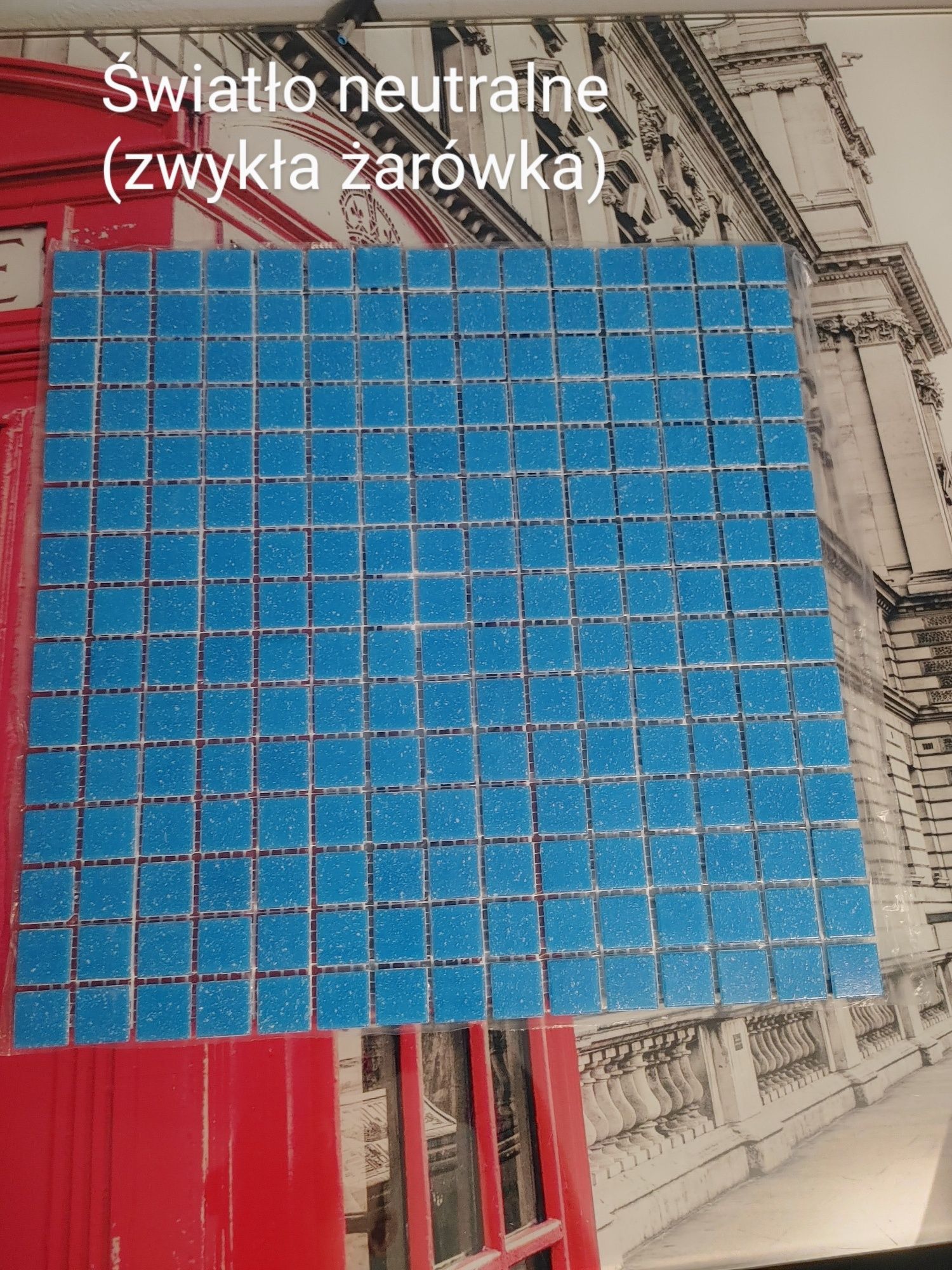 Piękna mozaika szklana 33x33cm, 22 sztuki - ponad 2,6m2