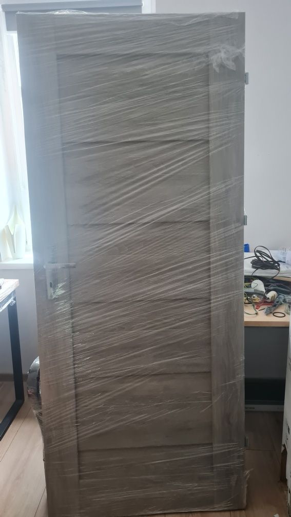 Drzwi 80 P Erkado Trame pełne+klamka