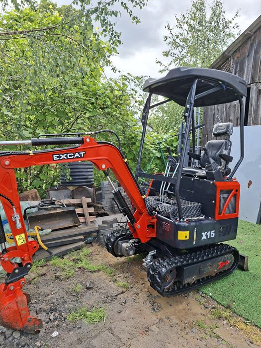 Minikoparka 1,5 t joystick