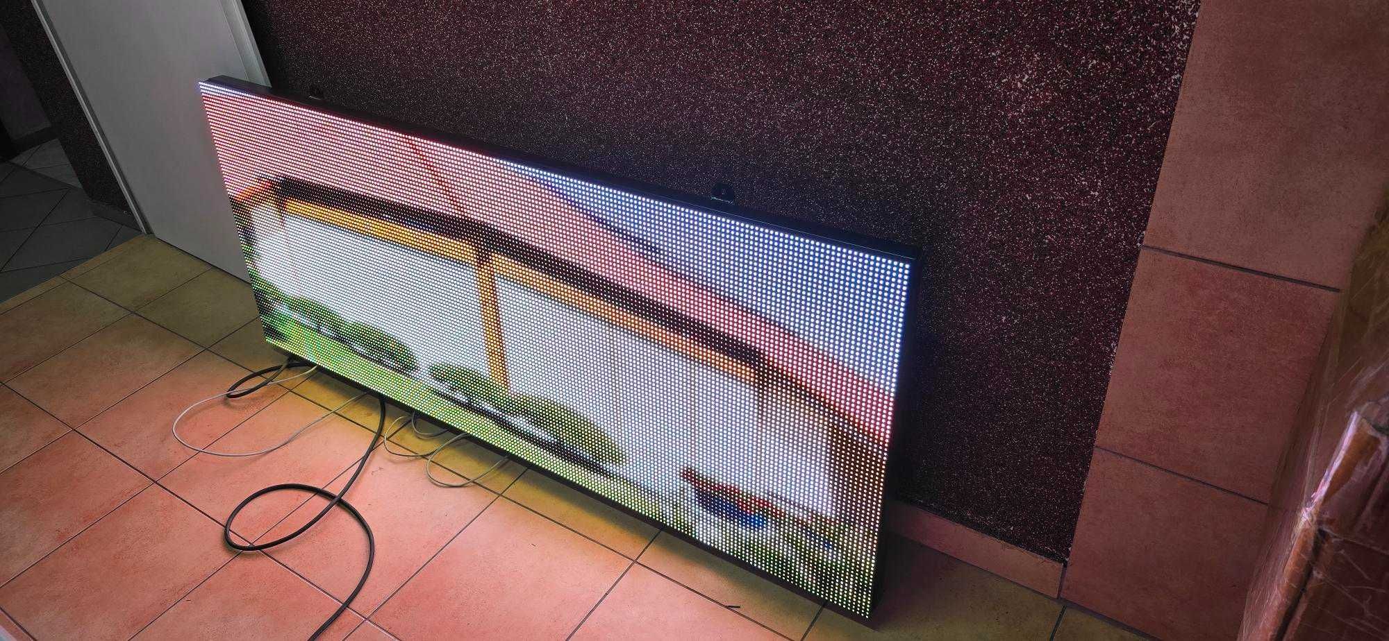 Ekran P8 SMD zewnętrzny LED reklama full color telebim