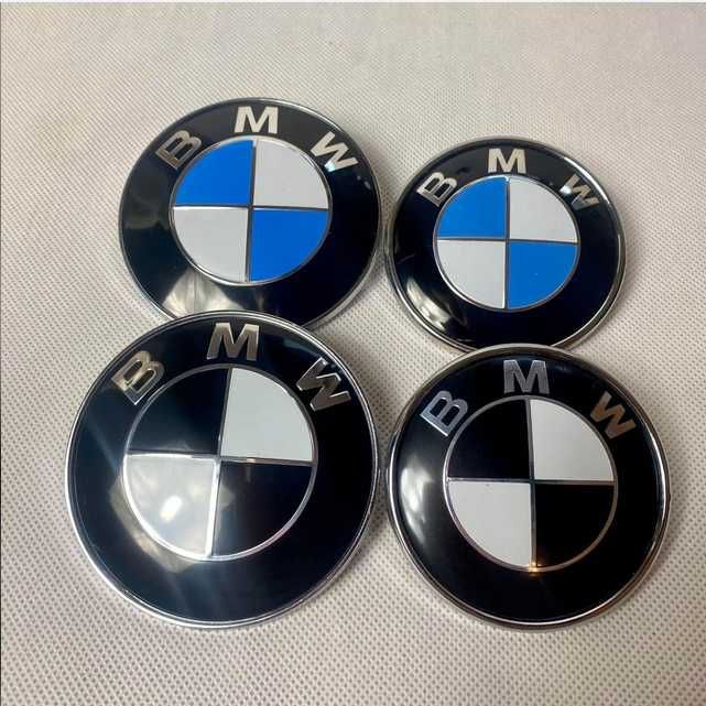 BMW Emblematy Przód Tył Dekielki Kapsle E36 E46 E39 E60 E90 E91