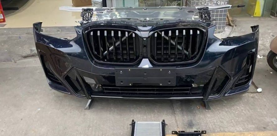 Бампер передний рестайлинг BMW G01 X3 LCI ноздри G02 x3 m packet
