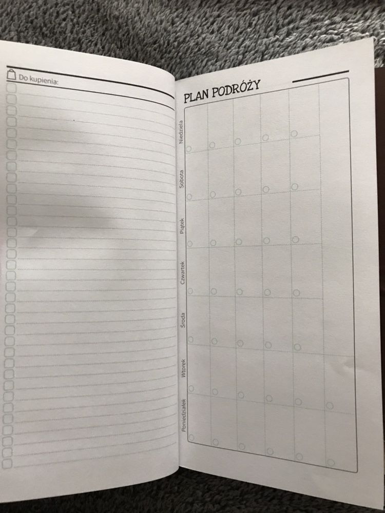 Planner podróży