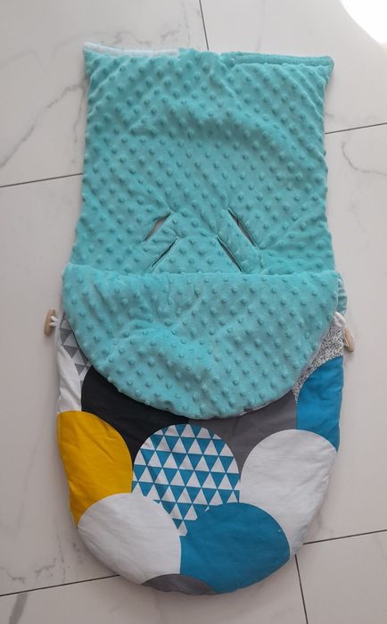 Śpiworek do wózka gondoli spacerówki fotelika samochodowego