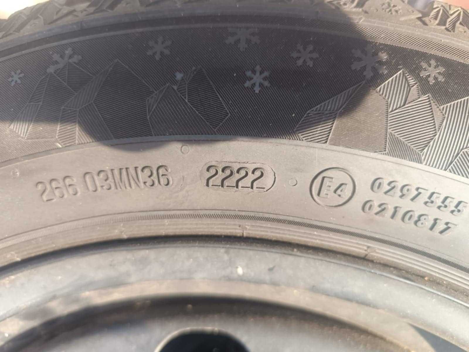 VW stalowe koła OEM / Semperit Speed-Grip 5 205/60R16 XL