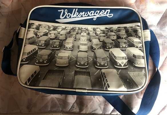 oryginalna kultowa torba dla miłośników marki Volkswagen biały kruk