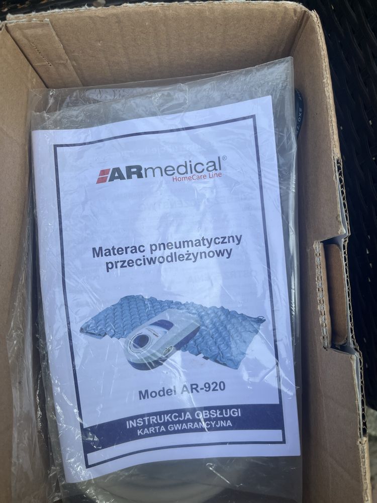 Materac pneumatyczny przeciwodleżynowy