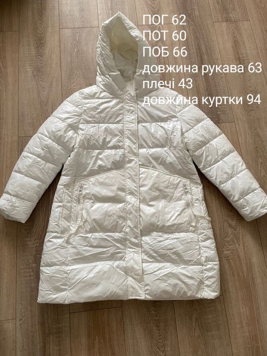 Пальто зимові нові Італія, чорне і біле