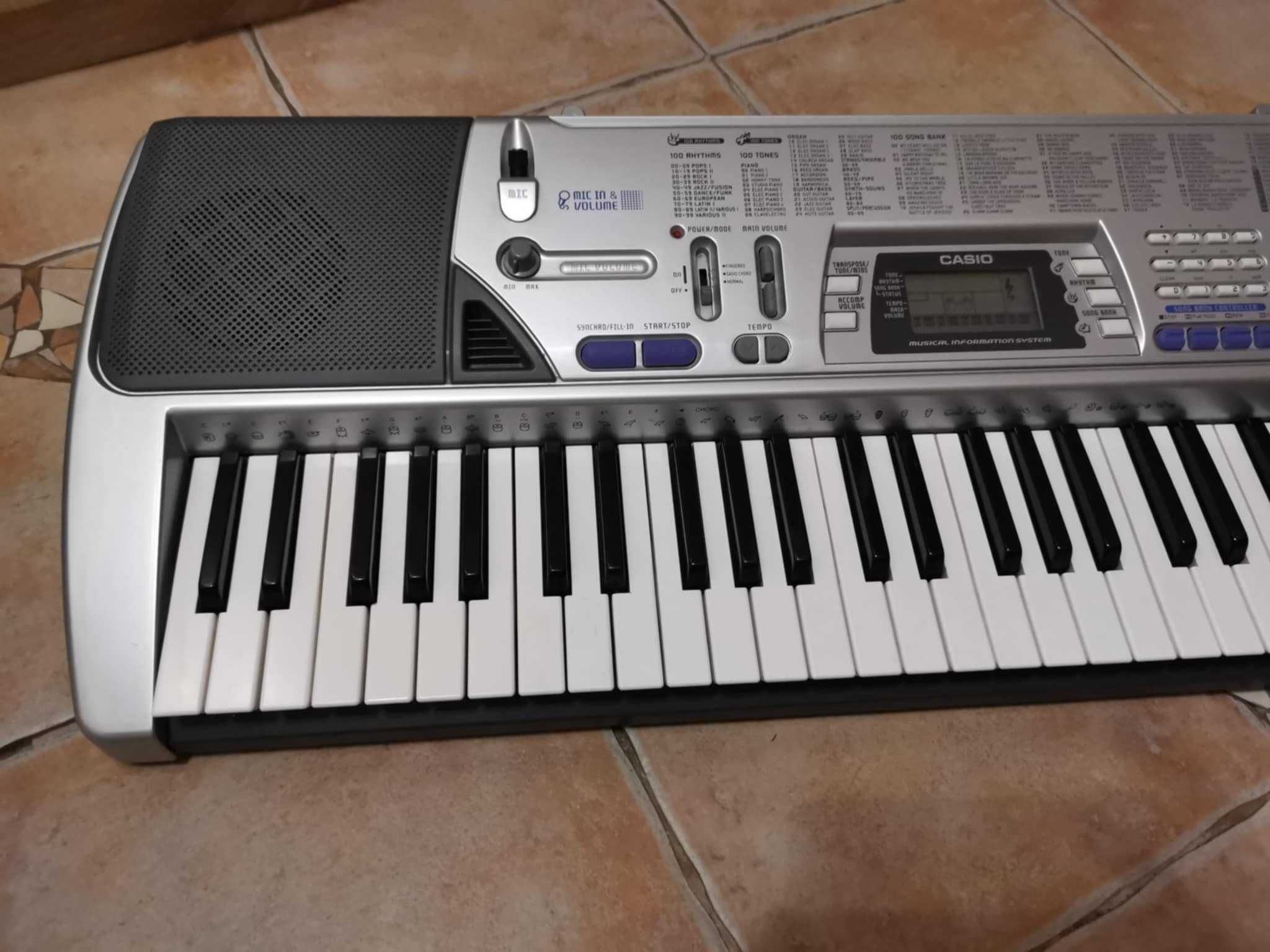 Keyboard CASIO CTK-496 + zasilacz STAN BDB