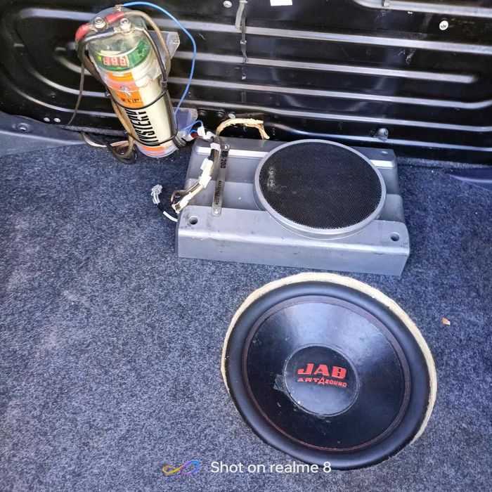 Продам сабвуфер JAB art sound та кондинсатор  Mystery MCD -15