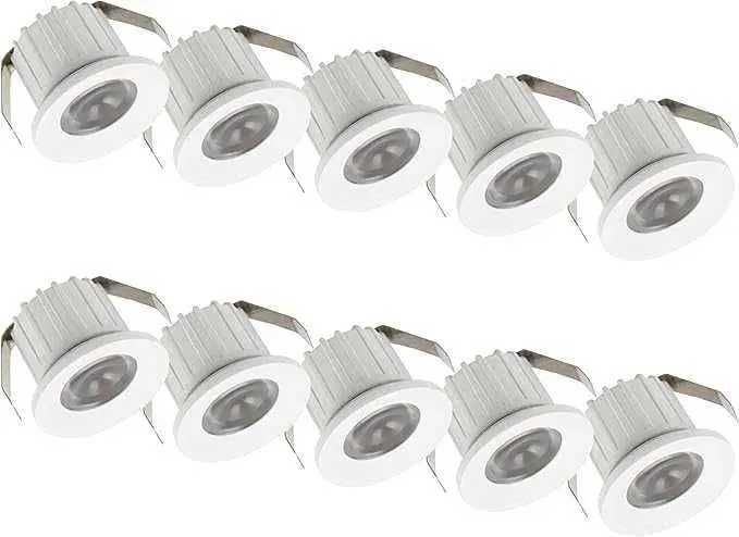 SIGMALED LIGHTING reflektor LED do zabudowy 3 W, 10 sztuk
