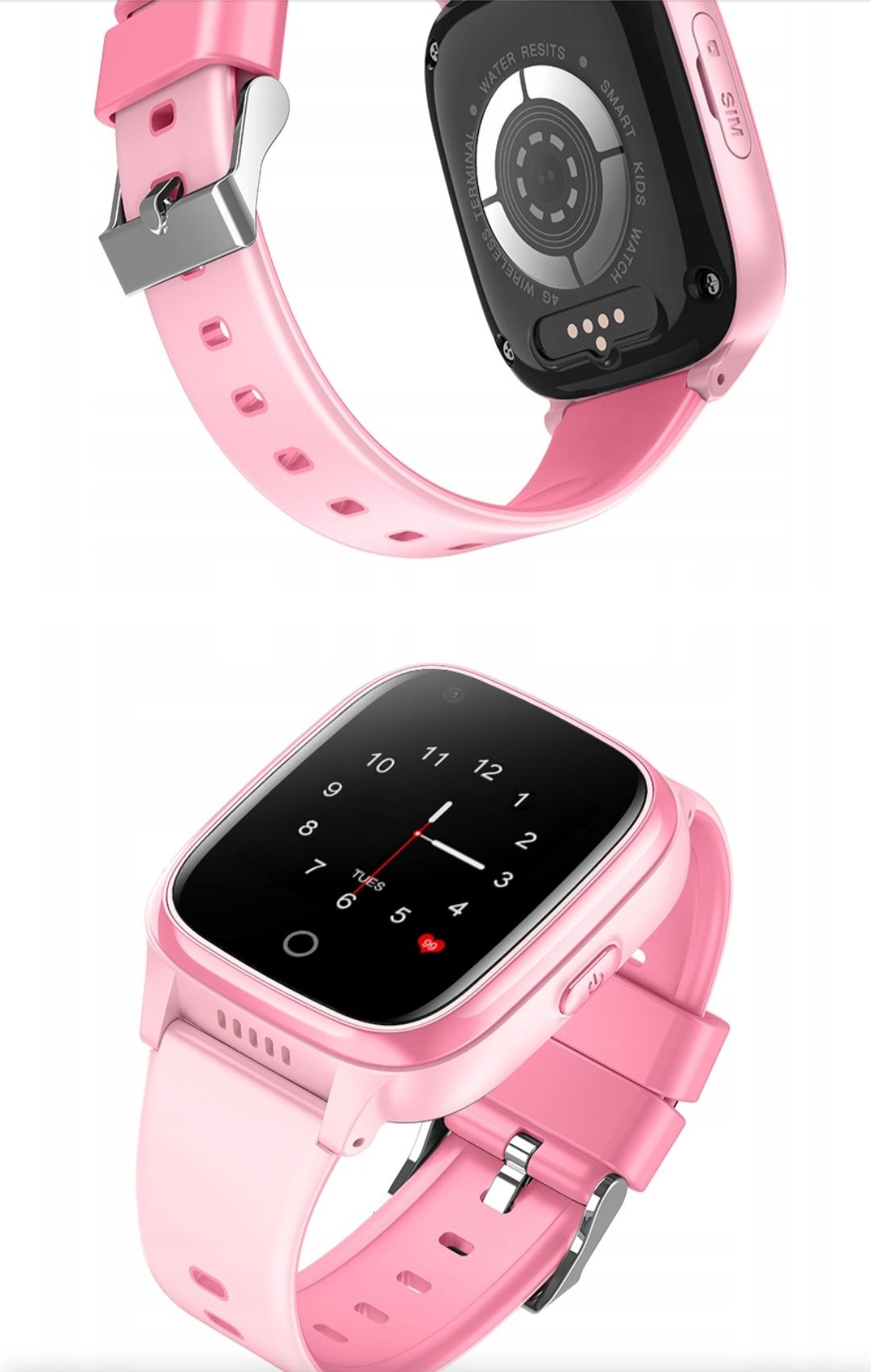 Smartwatch dla dzieci Ip68 Gps 4G Videocall
