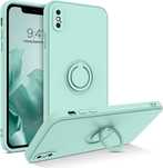 Etui iPhone X / XS 5.8 cala - silikonowe, zielone