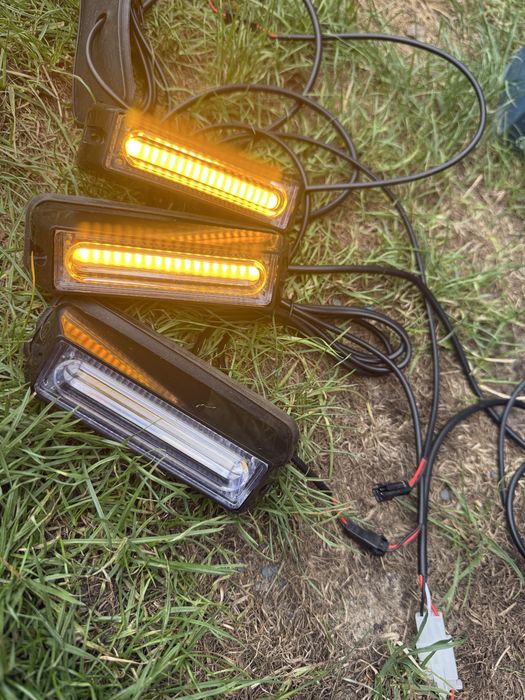 EYPINS 3 x 9 cm COB LED-  stroboskop, lampa błyskowa