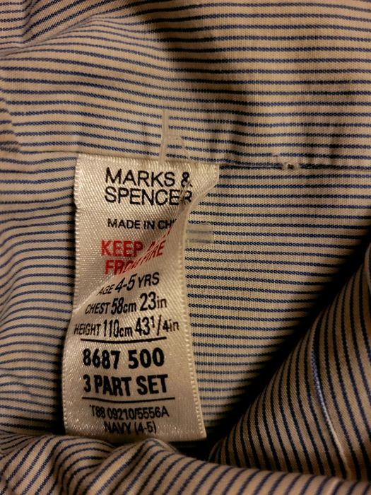 Marynarka Marks and Spanecer 4-5 lat Nr 110