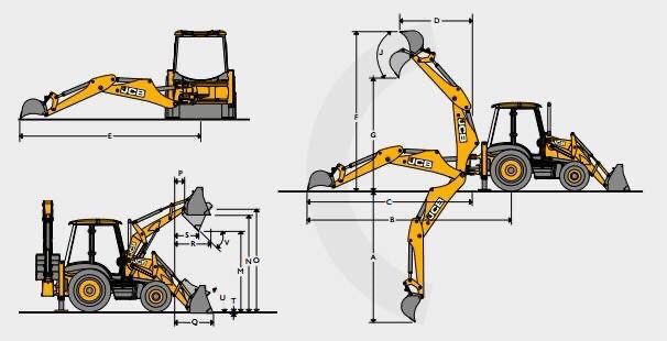 Услуги/аренда экскаватора - погрузчика JCB3CX + гидромот