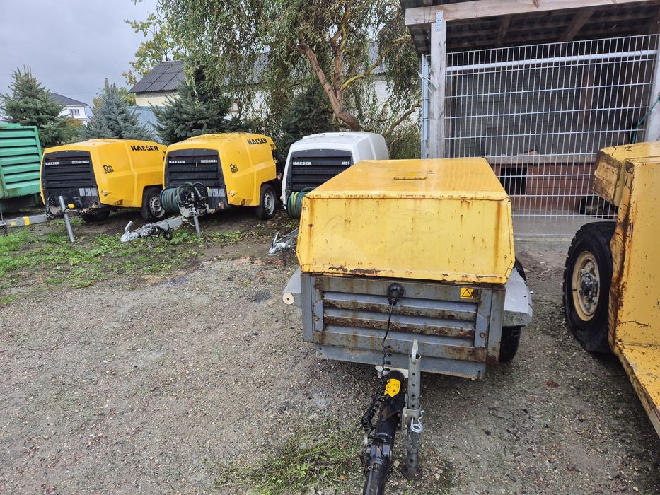 Kompresor śrubowy sprężarka powietrza Atlas Copco XAS 37