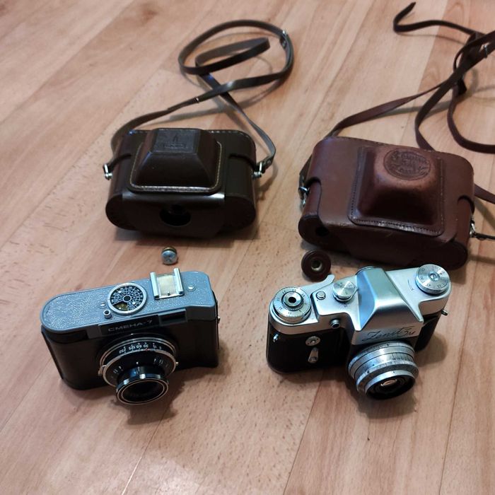 Фотоапарат ЗЕНИТ-3М та СМЕНА-7