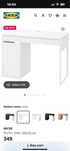 Biurko ikea Micke białe 105cm x 50 cm wysokosc 75 cm