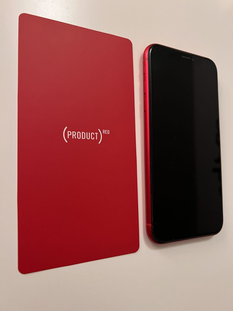 iphone XR 256GB versão RED, desbloqueado