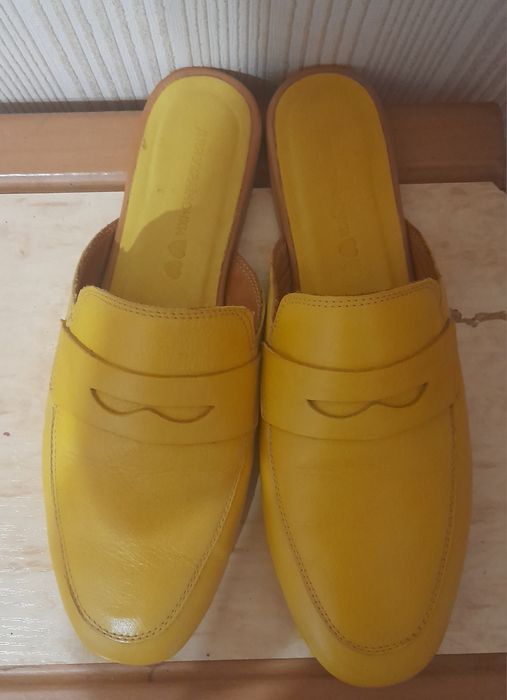 Мюлі, шкіра, українське виробництво, 40 розмір