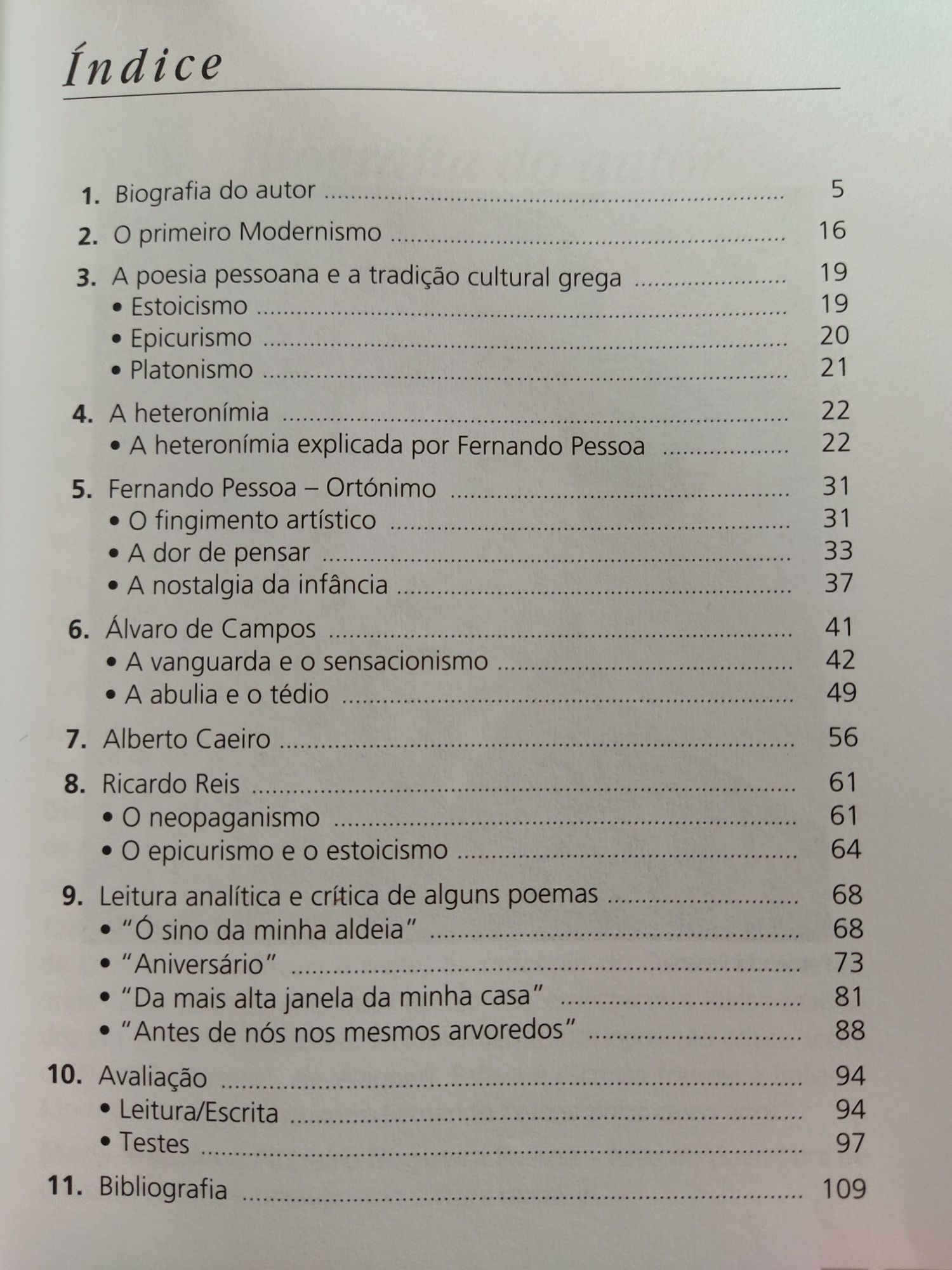 Análise de Poemas de Fernando Pessoa