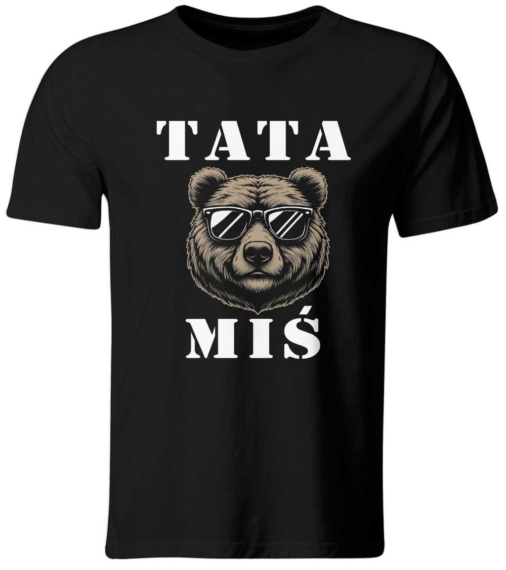 Koszulka Tata MIŚ. Prezent na Dzień Ojca, roz. S-XXL tutaj XL