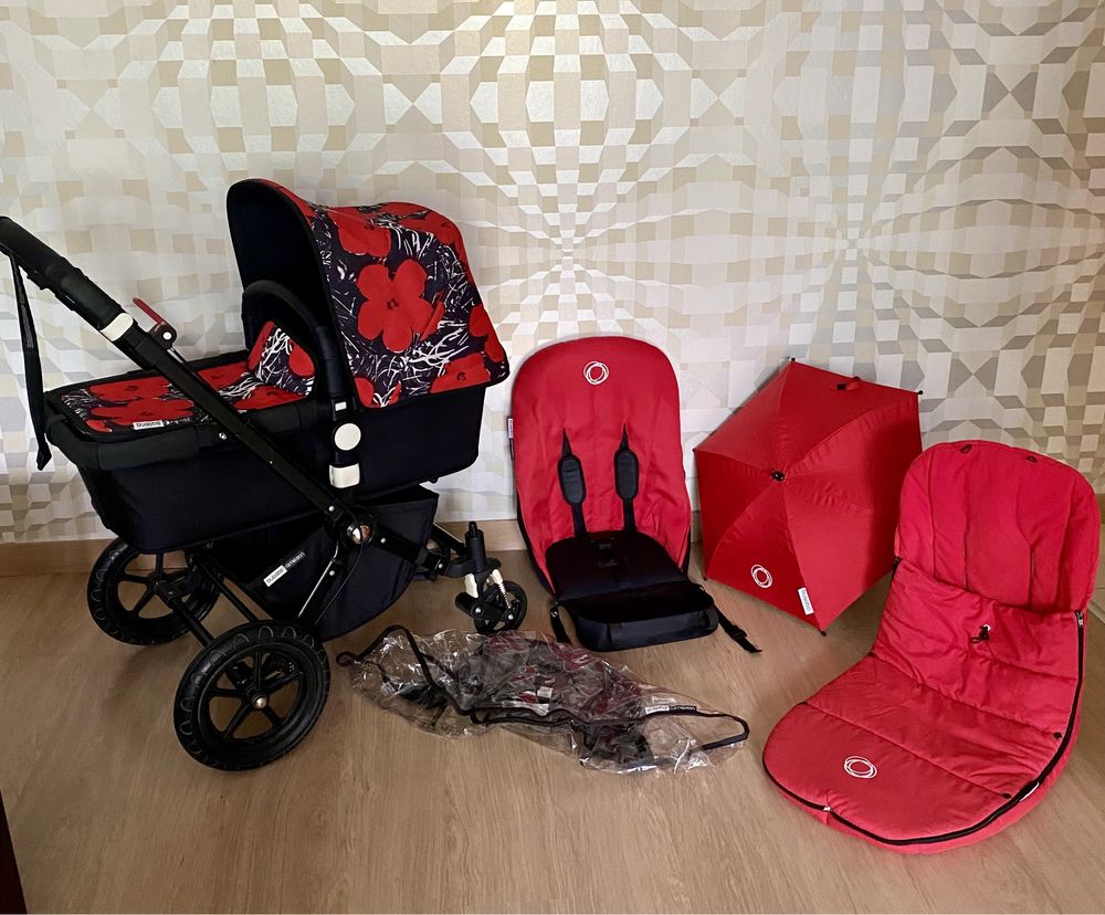 Коляска bugaboo cameleon 2 limited edition andy warhol