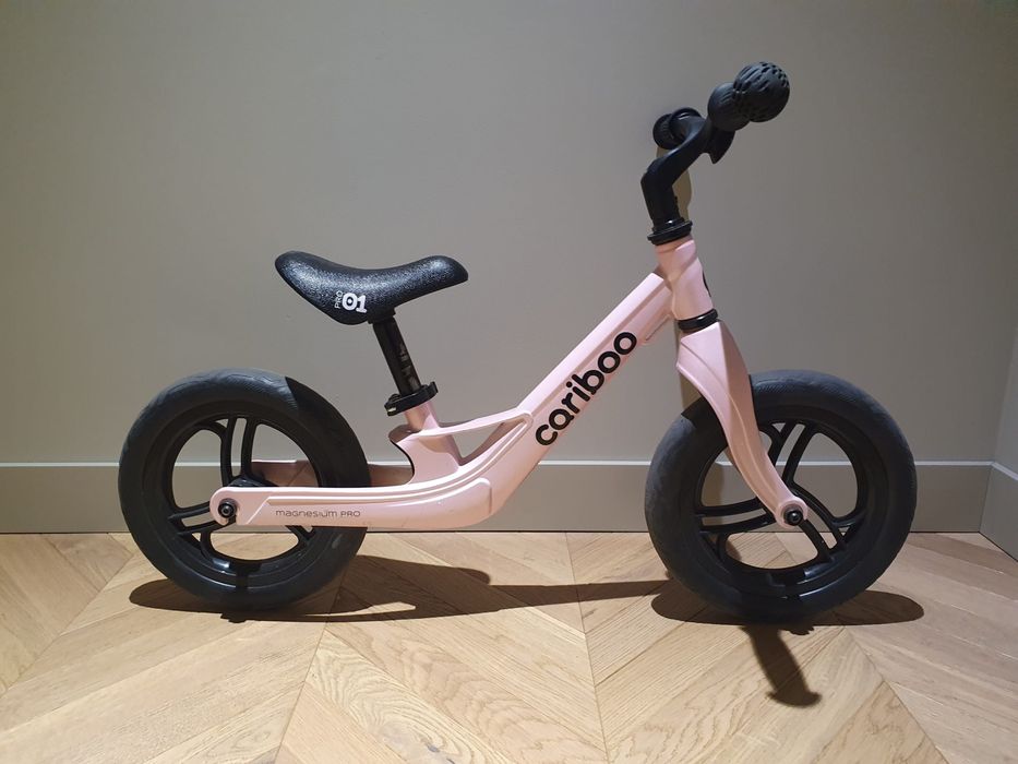 Rowerek biegowy cariboo 01 magnesium pro rozowy