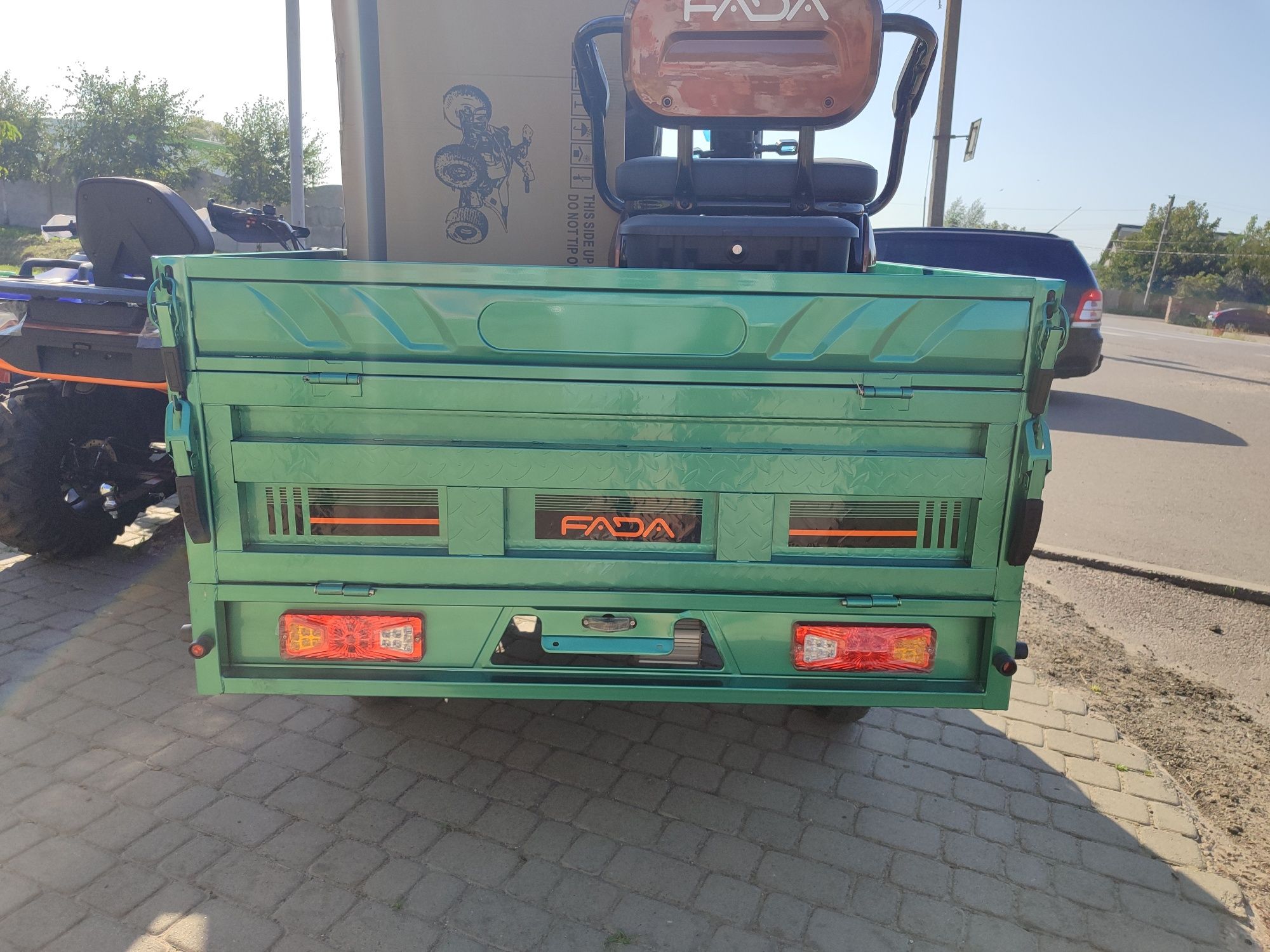 Електротрицикл вантажний FADA БІЗОН, 1500W