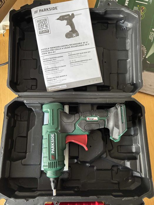 Pistola de Cola Parkside 20V