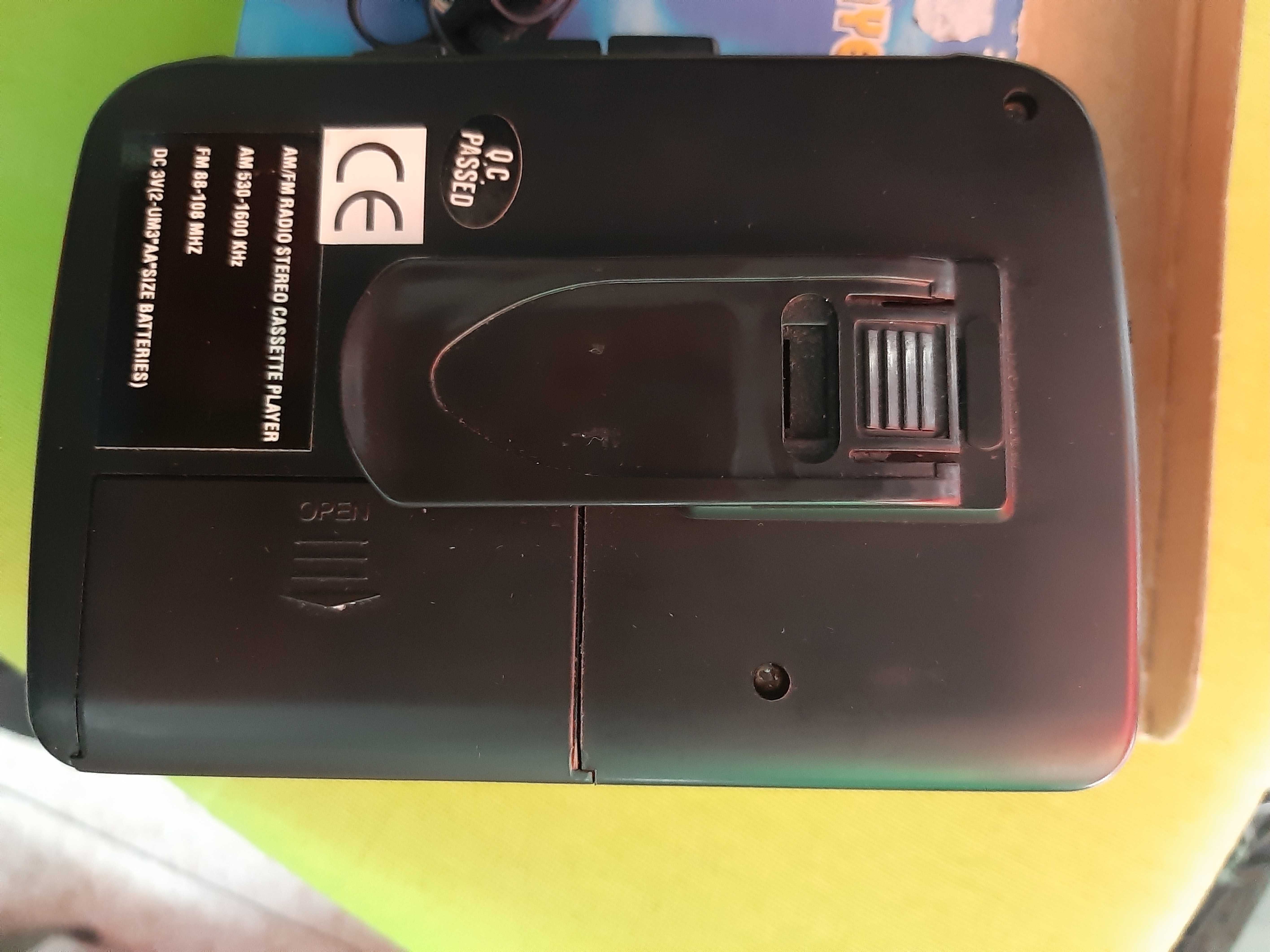 Cassete Player e Rádio