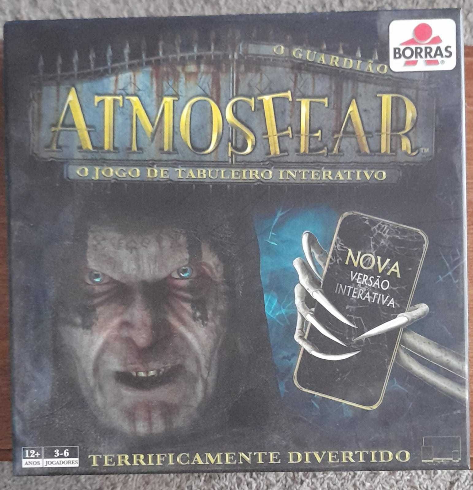 jogos de tabuleiro- logo, quiz, atmosfear, cluedo