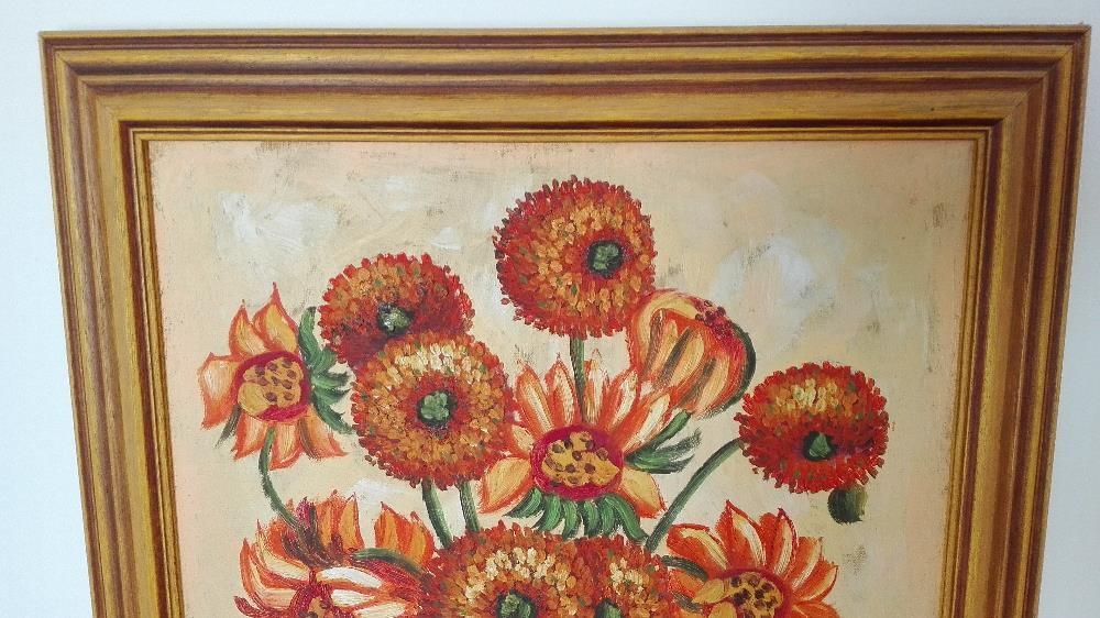 Tela emoldurada Inspiração Van Gogh