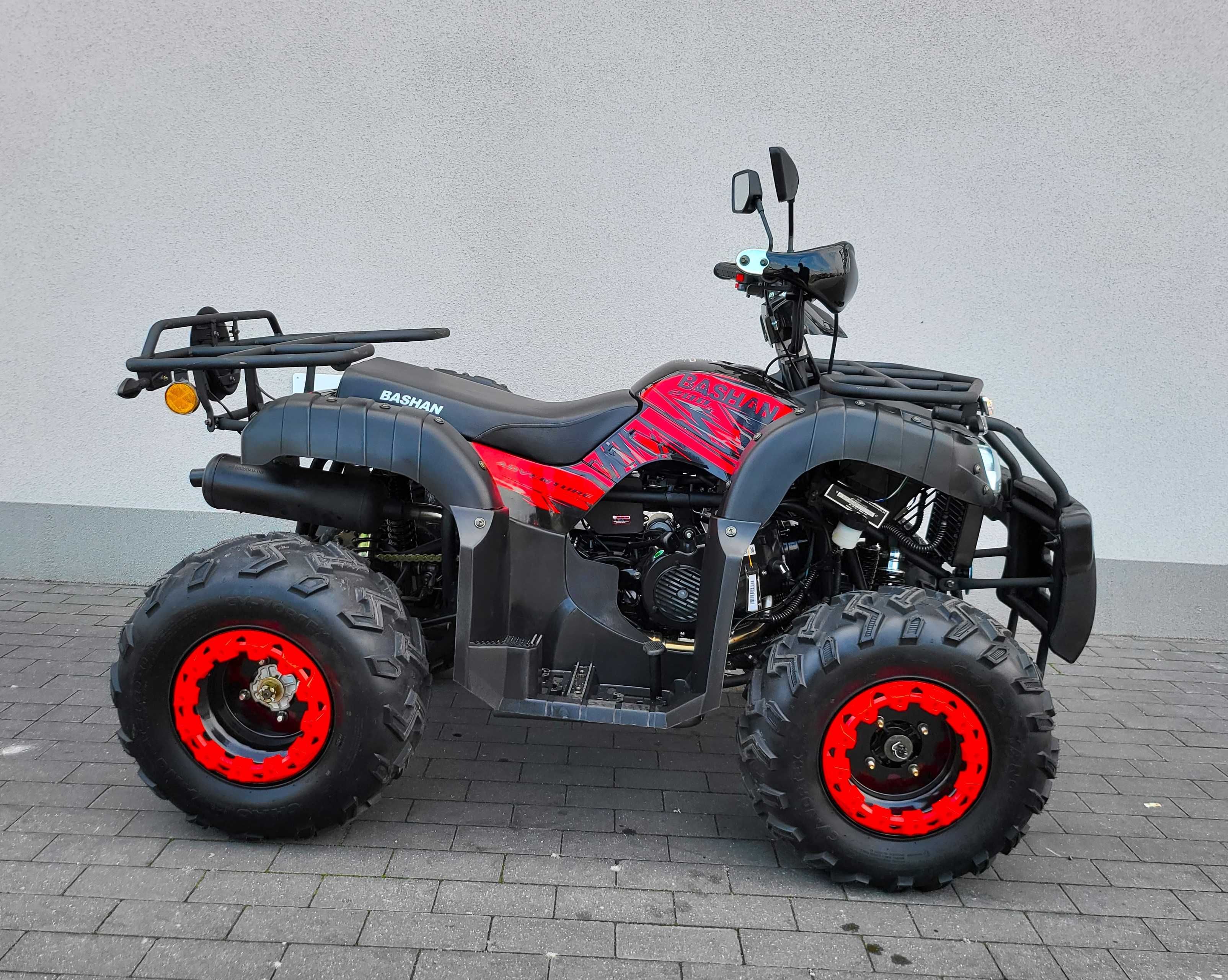 DOSTAWA GRATIS !! Quad Bashan 200cc Homologacja 2-osobowa, automat