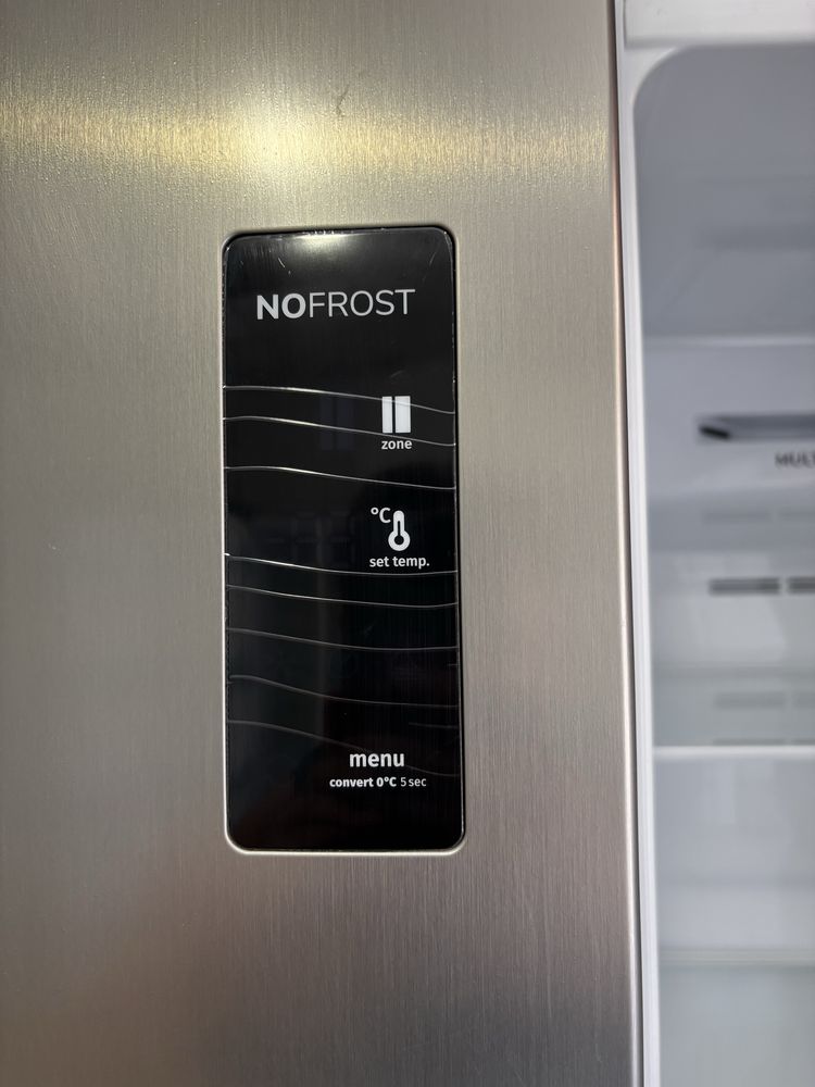 Холодильник Side-by-Side Gorenje NoFrost з Європи морозильна камера