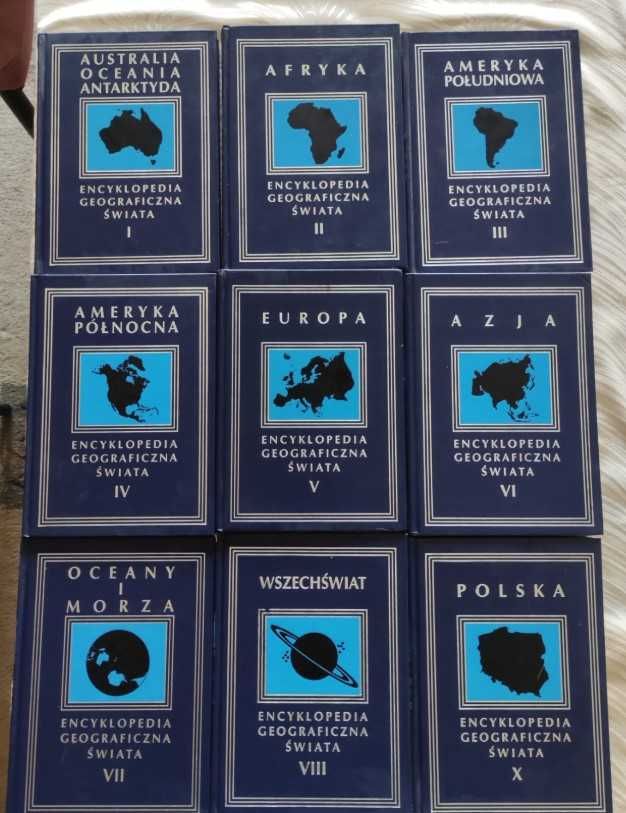 Encyklopedia Geograficzna Świata - 9 tomów
