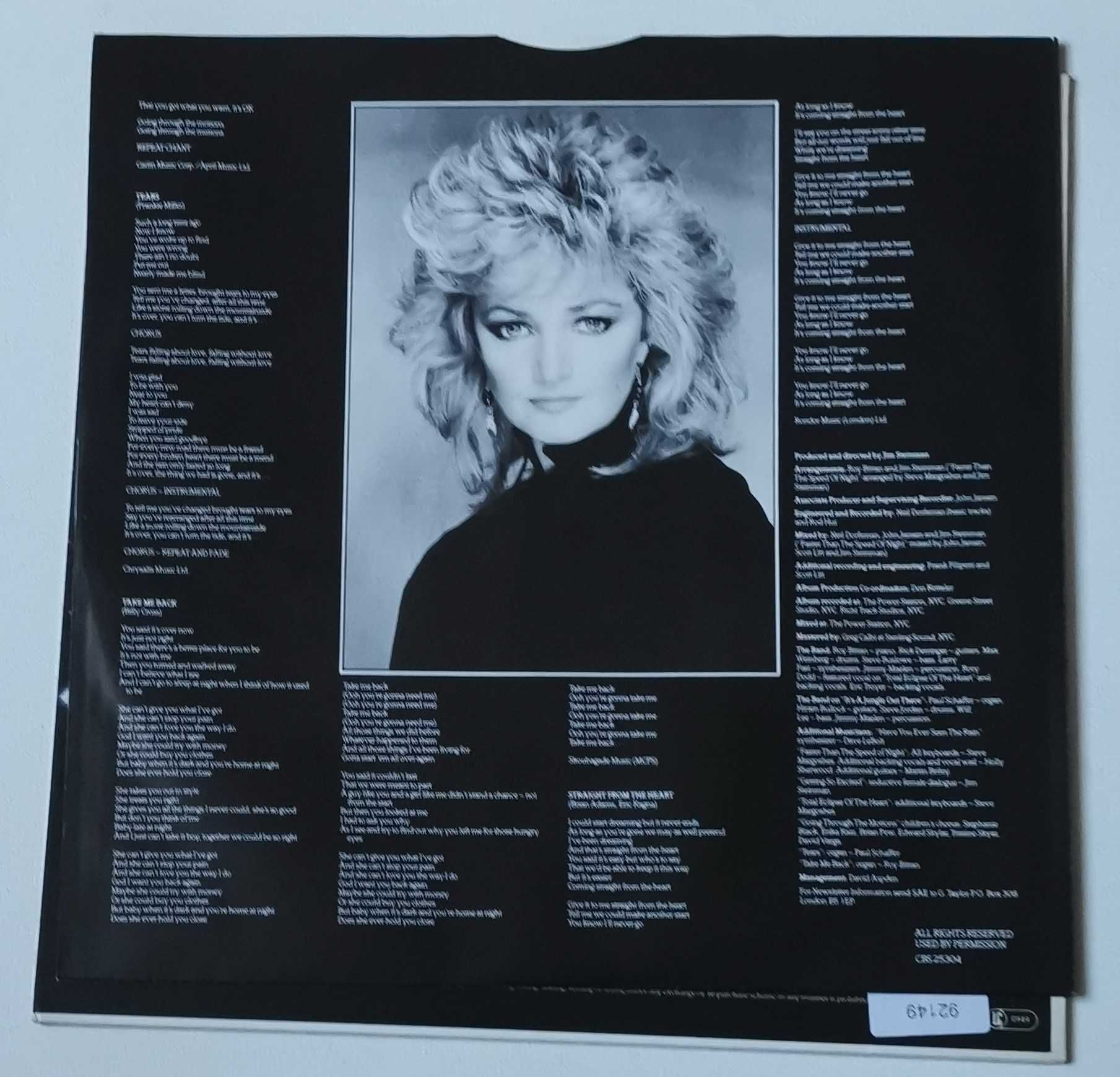 Bonnie Tyler – Faster Than The Speed Of Night