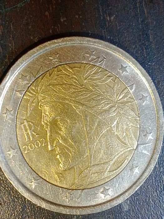 Moeda de 2 € rara cotada acima de 500 dólares