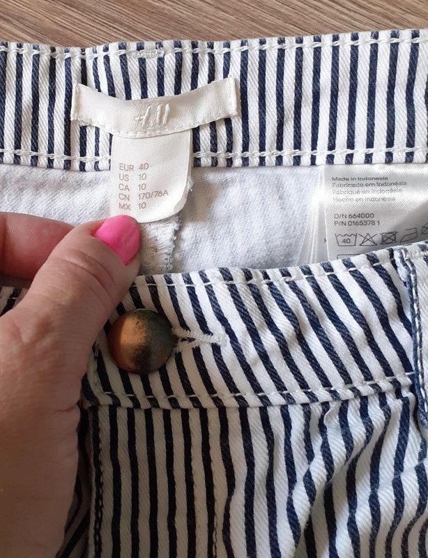 Zestaw ubrań lato 40 L h&m spodenki bluzki