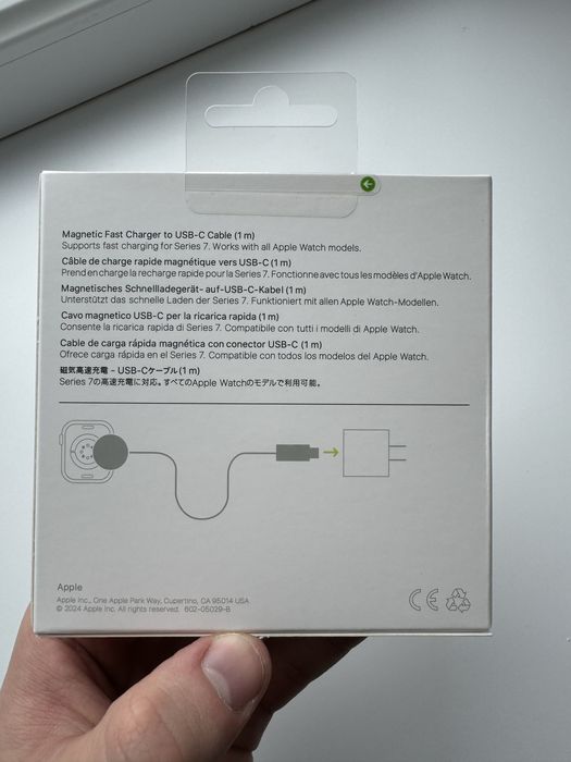 ОРИГИНАЛ oem Зарядка для Apple Watch 123 4 5 6 7 8 9 Charger годинника