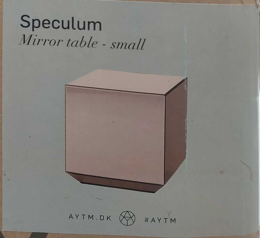 Aytm speculum-stolik kawowy -złoty
