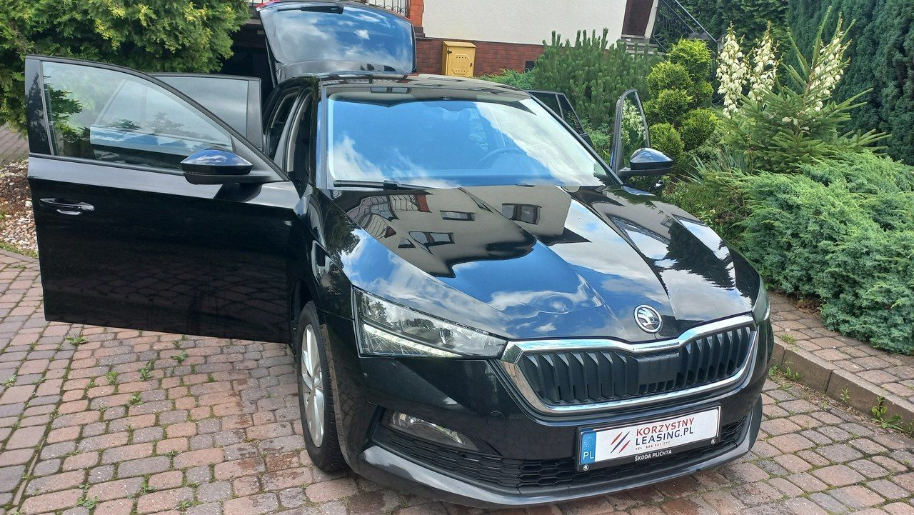 Skoda Scala DSG Salon PL 53.5 Export FV23% SmartLink+ Climatronic Kamera Grzane.f