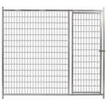 Frente canil galvanizado 2x2mt