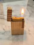 Isqueiro ST Dupont Linha 1 Dourado Alto Antigo