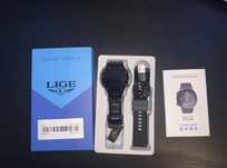 Smart watch LIGE - czarny