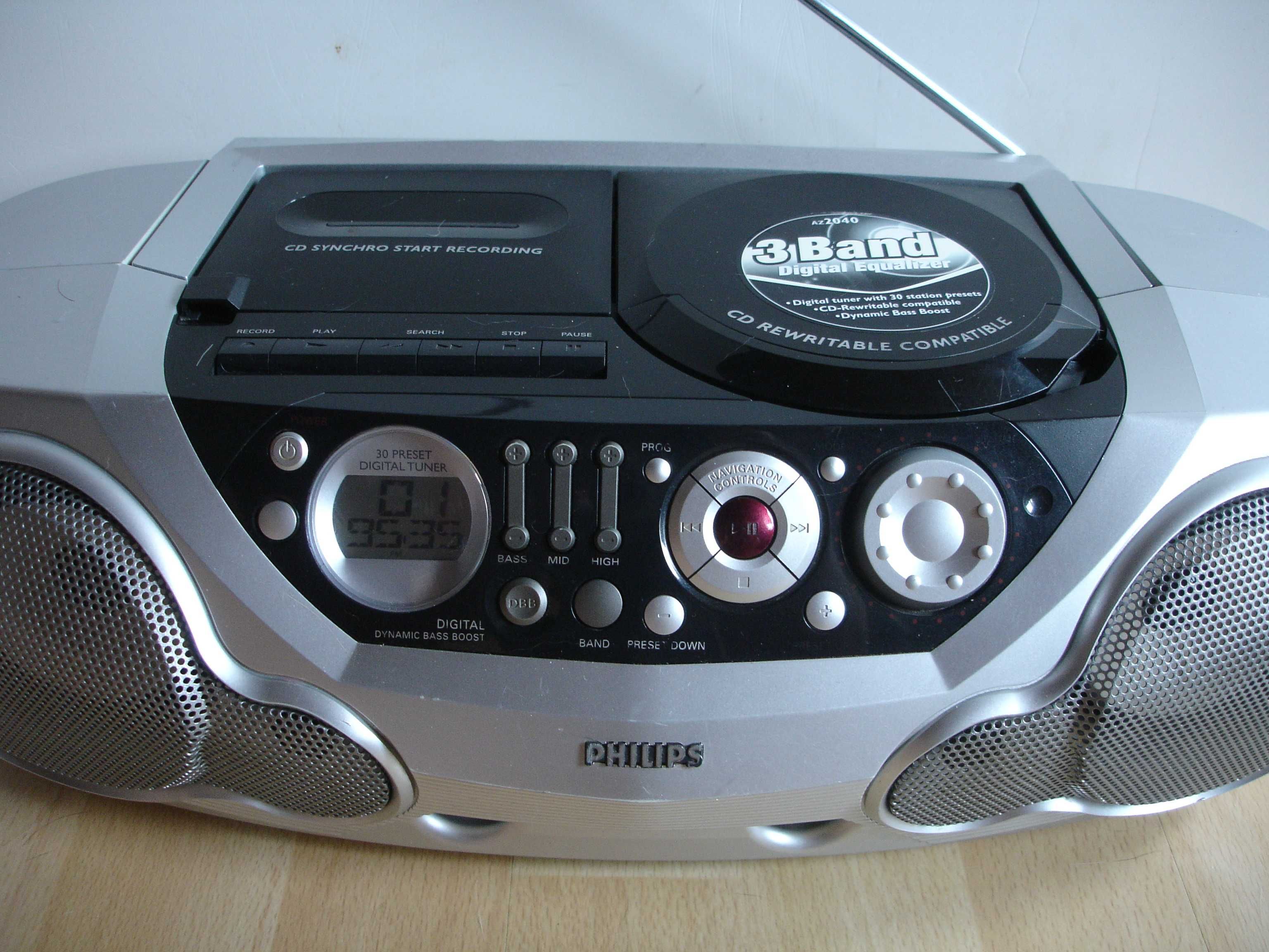 Radiomagnetofon PHILIPS AZ-2040